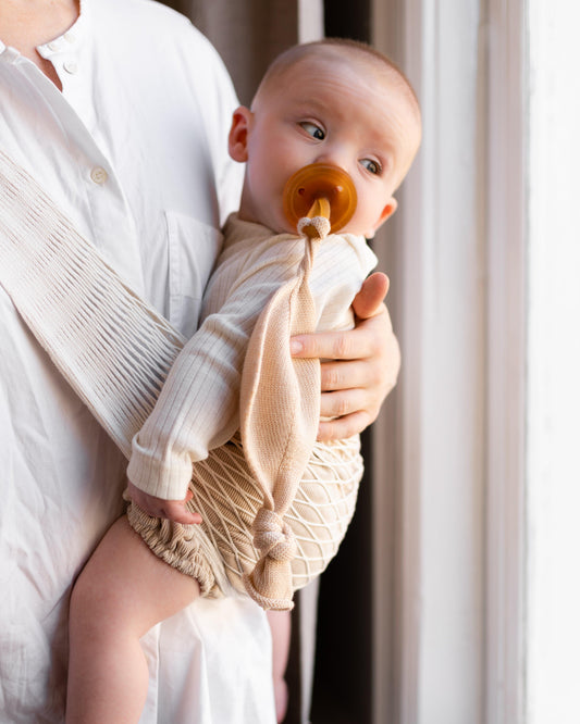 Schnullerkette Titi Comforter 'Oat' - The Little One • Family.Concept.Store.