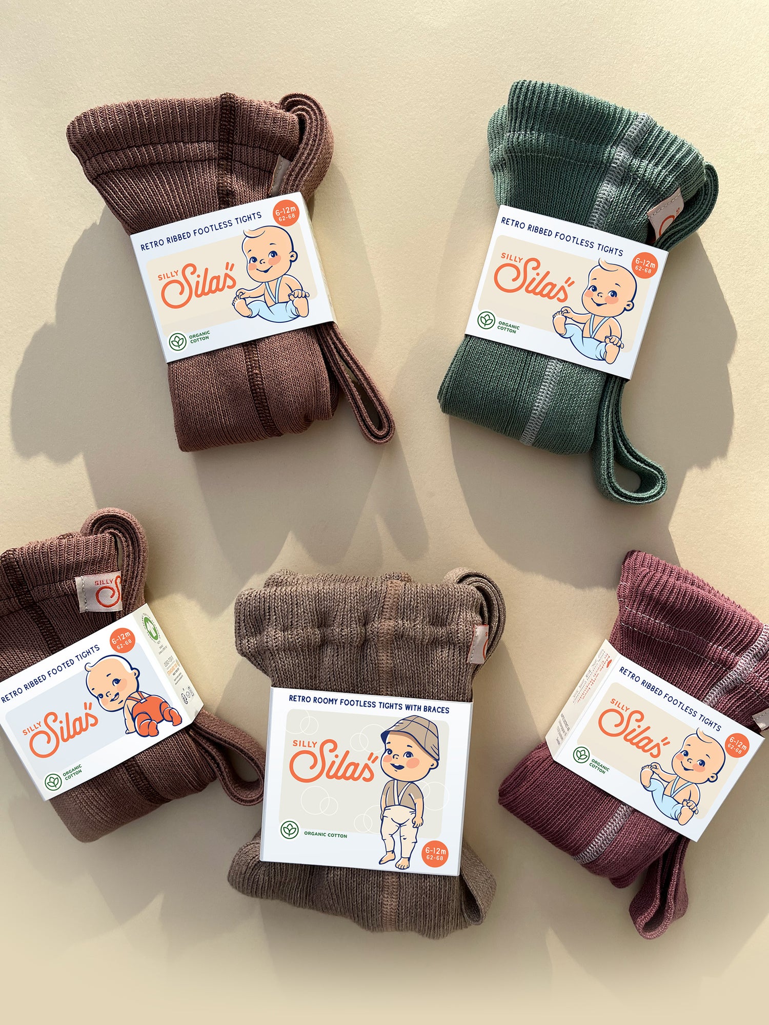 Strumpfhose Footless 'Granola' - The Little One • Family.Concept.Store. 