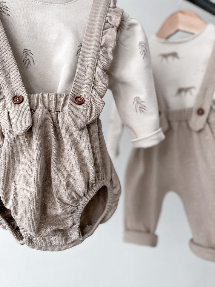 Bloomer mit Rüschen 'Latte' - The Little One • Family.Concept.Store. 