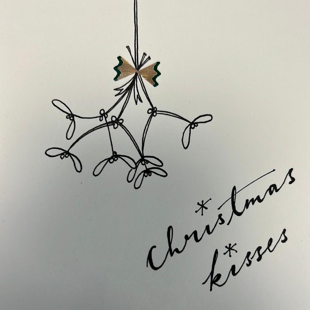 Grußkarte 'Christmas Kisses' - The Little One • Family.Concept.Store. 