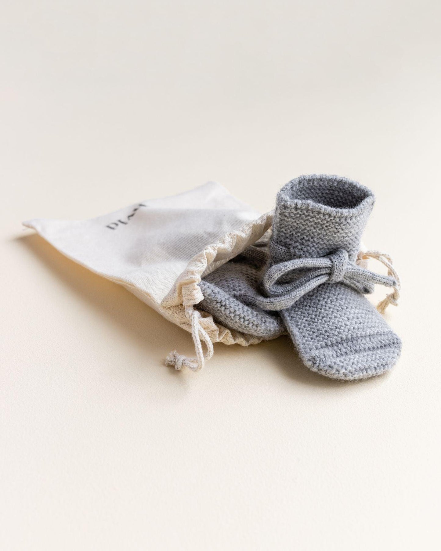 Booties 'Grey Melange' - The Little One • Family.Concept.Store. 
